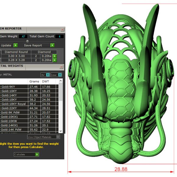 Nhẫn Nam Rồng Vàng 18K NN250