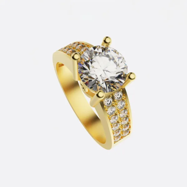 Nhẫn cầu hôn kim cương Tiffany MDJ NNU113