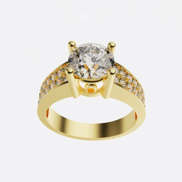 Nhẫn cầu hôn kim cương Tiffany MDJ NNU113