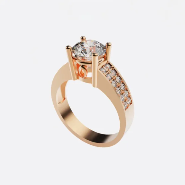 Nhẫn cầu hôn kim cương Tiffany MDJ NNU113