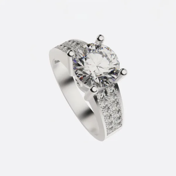 Nhẫn cầu hôn kim cương Tiffany MDJ NNU113