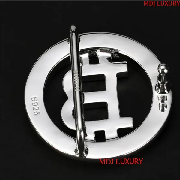 Mặt thắt lưng Bitcoin bạc 925 - TL23CD