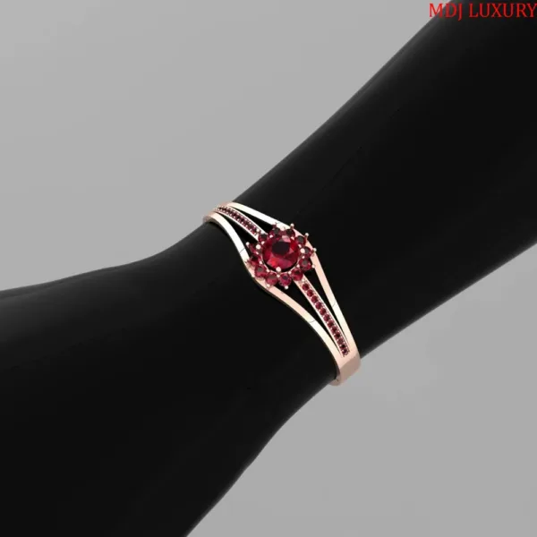 Lắc tay nữ vàng trắng VTN09