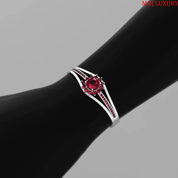 Lắc tay nữ vàng trắng VTN09