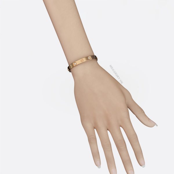 Lắc tay nữ vàng trắng - Lắc Tay VTN10