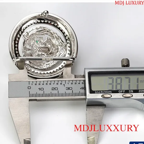 Mặt thắt lưng Mãnh Hổ bạc 925 - TL22