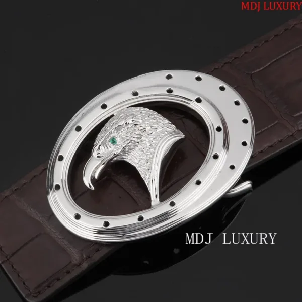 Mặt Dây Nịt Bạc Ý 9.25 - Thắt Lưng Cao Cấp TL19