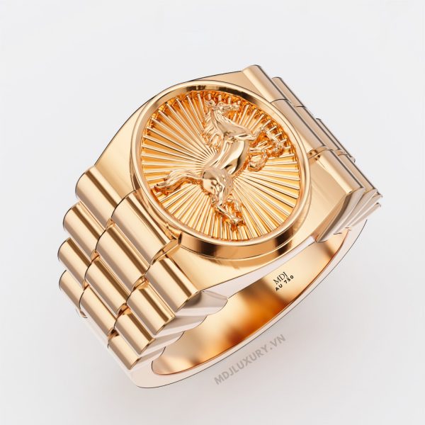 Nhẫn vàng nam tuổi Ngọ  – NN140