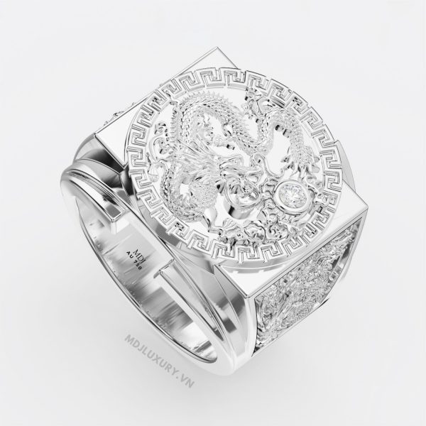 Nhẫn Nam Rồng Đẹp NN167