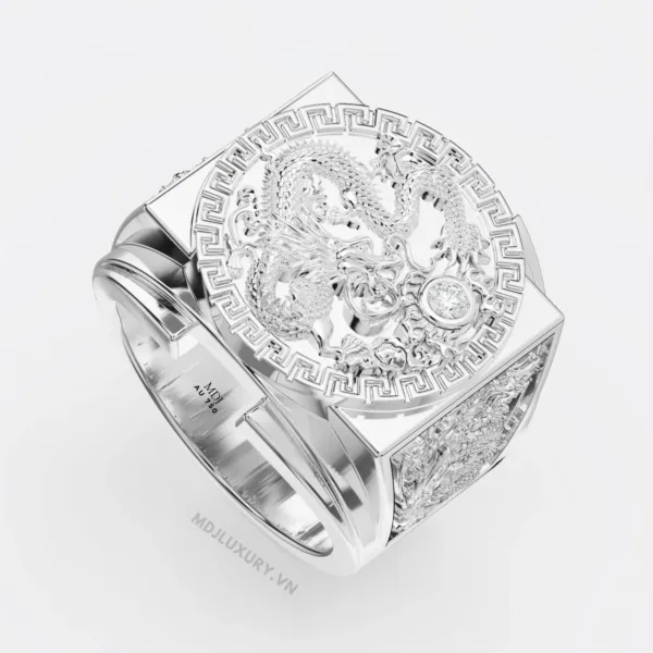 Nhẫn Nam Rồng Đẹp NN167
