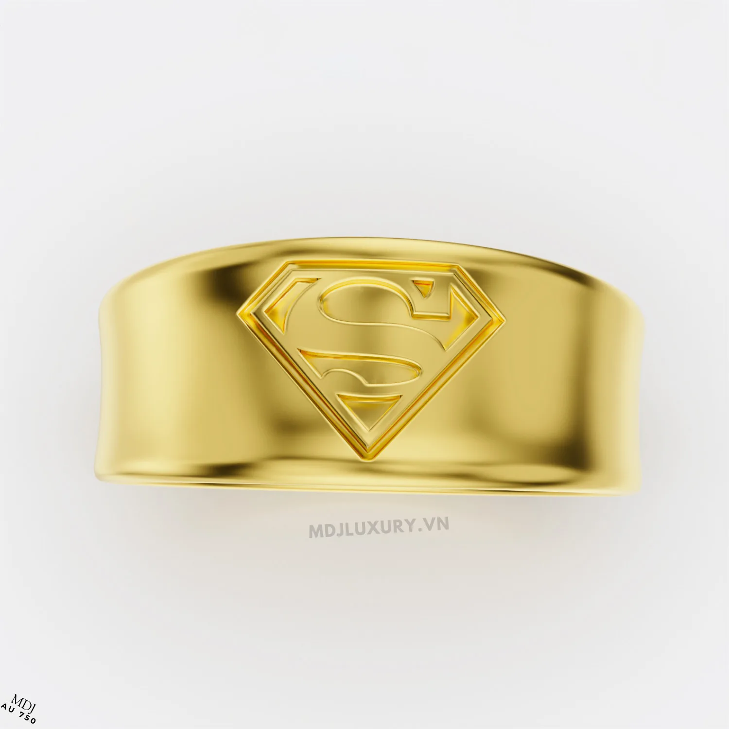 Nhẫn Nam superman vàng 18K – MDJ NN255