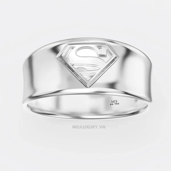Nhẫn Nam superman vàng 18K – MDJ NN255
