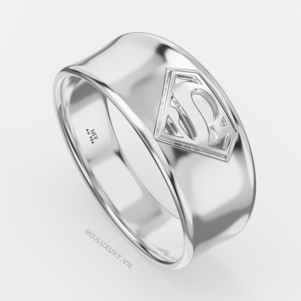 Nhẫn Nam superman vàng 18K – MDJ NN255