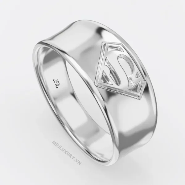 Nhẫn Nam superman vàng 18K – MDJ NN255