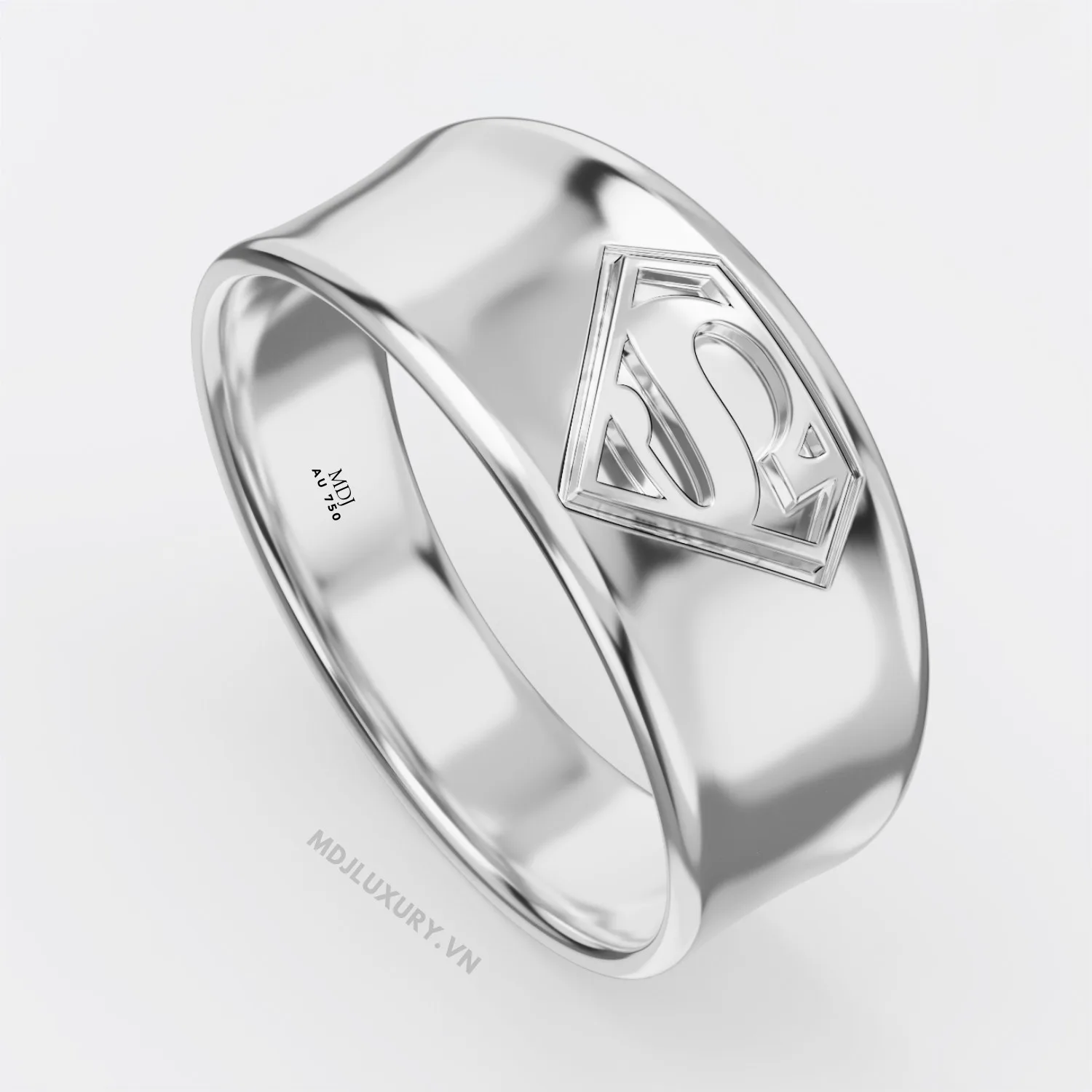 Nhẫn Nam superman vàng 18K – MDJ NN255