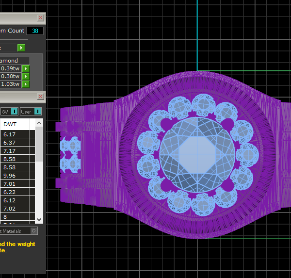 Nhẫn Vàng Nam Kiểu Giáng Đồng Hồ Kết Hợp Vàng Hồng Và Vàng Trắng NN384