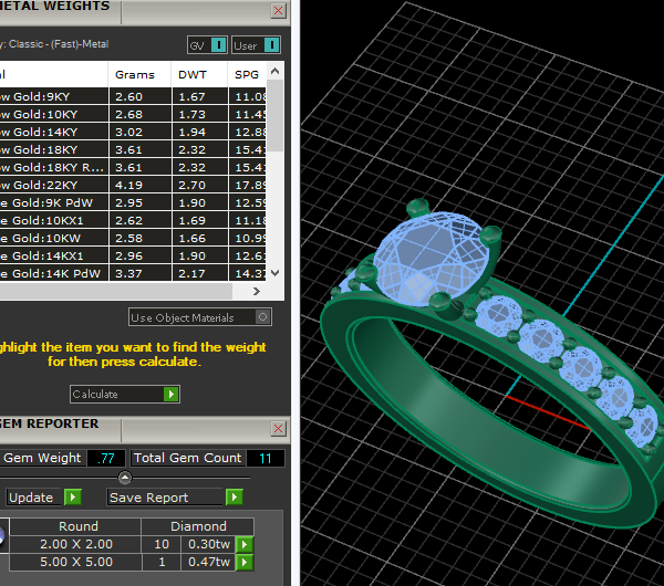 Nhẫn Đính Hôn Vàng Hồng Kim Cương Lab NNU39A