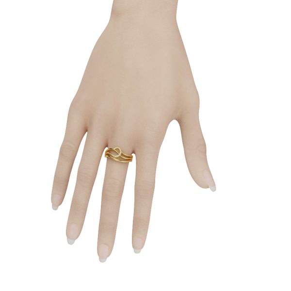 NhẫnNữ Vàng Cao Cấp NNU55