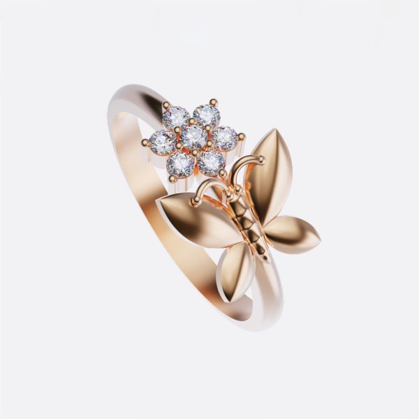 Nhẫn Nữ Vàng Đẹp NNU77