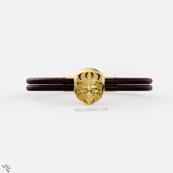 Lắc tay Sư Tử Cho Nam Vàng18K – Lắc tay MDJ LTN11