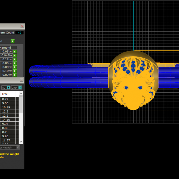 Lắc tay Sư Tử Cho Nam Vàng18K – Lắc tay MDJ LTN11