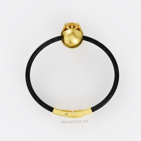 Lắc tay Sư Tử Cho Nam Vàng18K – Lắc tay MDJ LTN11