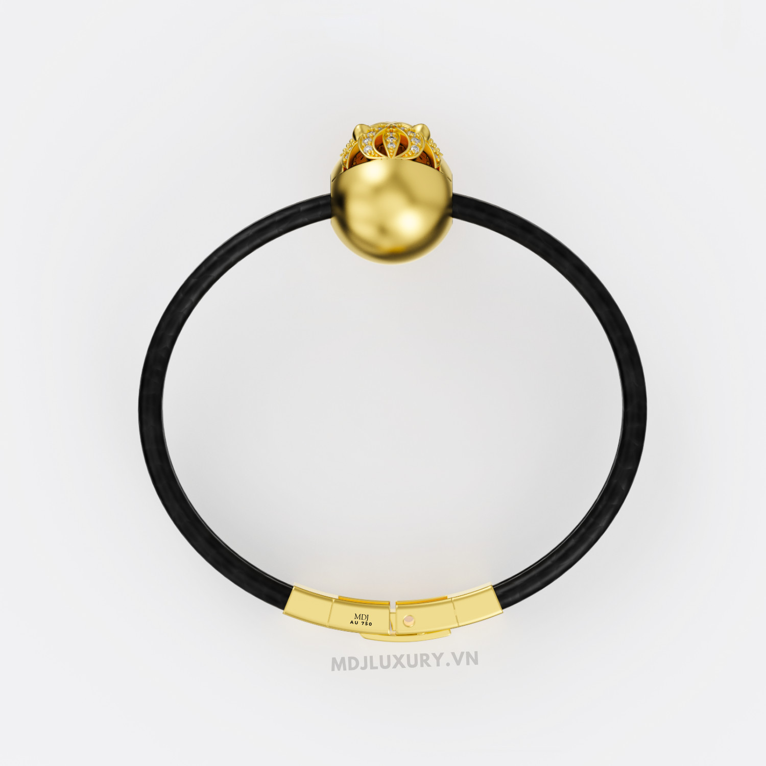 Lắc tay Sư Tử Cho Nam Vàng18K – Lắc tay MDJ LTN11