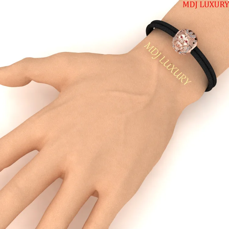 Lắc tay Sư Tử Cho Nam Vàng18K - Lắc tay MDJ LTN11