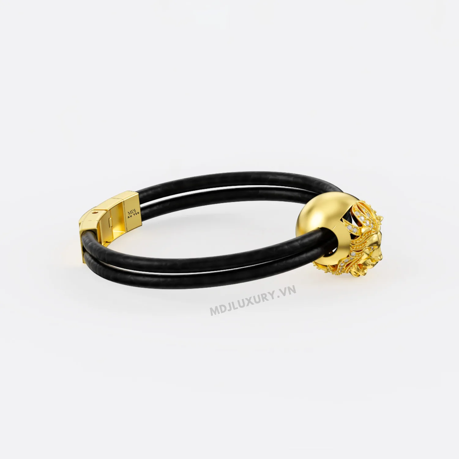 Lắc tay Sư Tử Cho Nam Vàng18K – Lắc tay MDJ LTN11