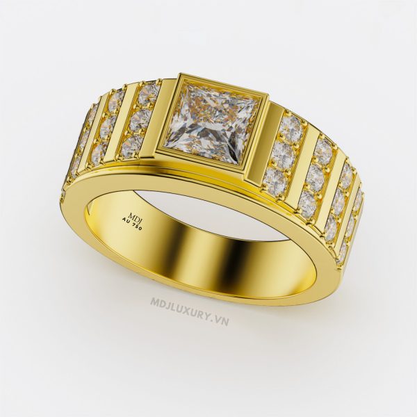 Nhẫn Vàng Nam MDJ thiết kế NN172