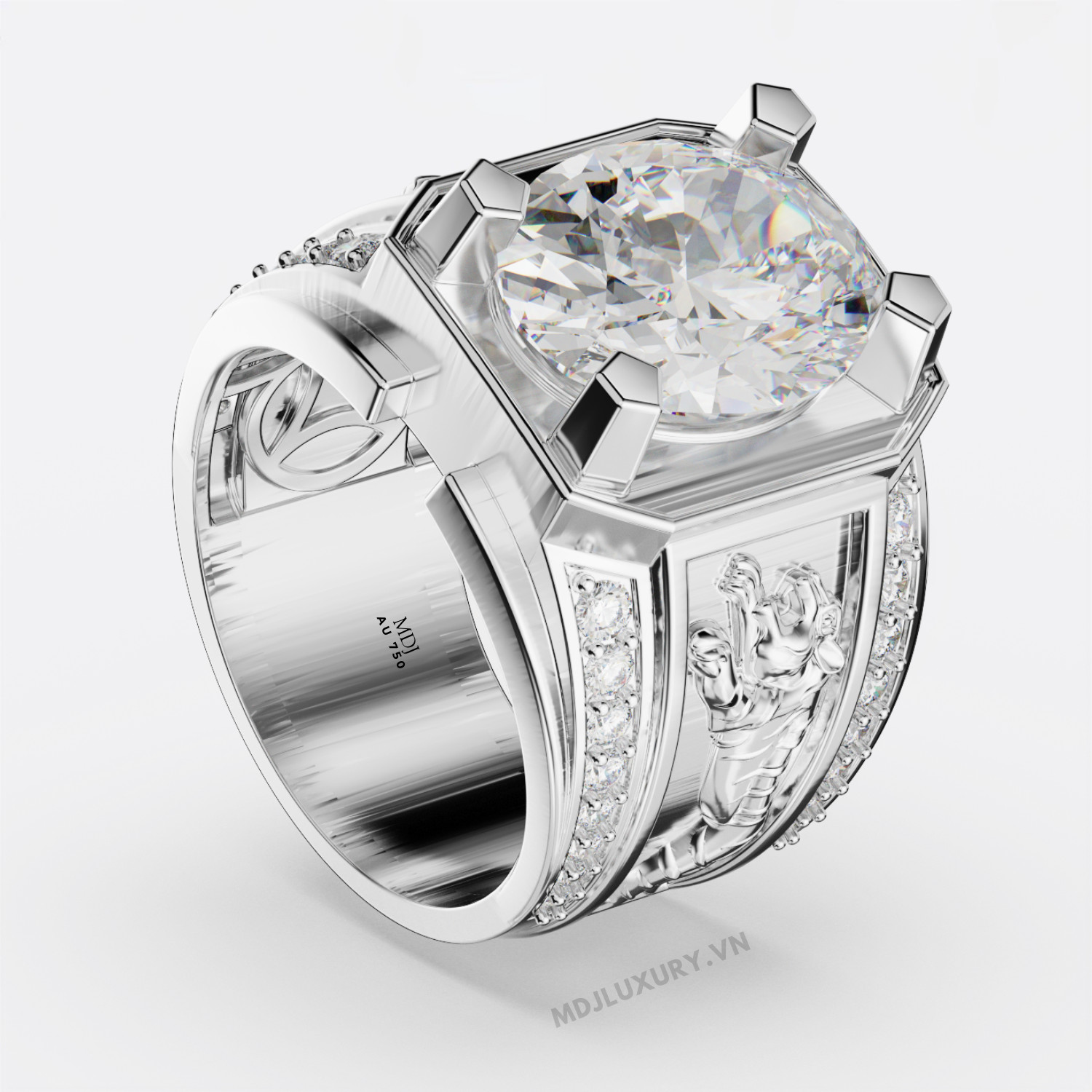 Nhẫn vàng nam Tuổi Dần NN182