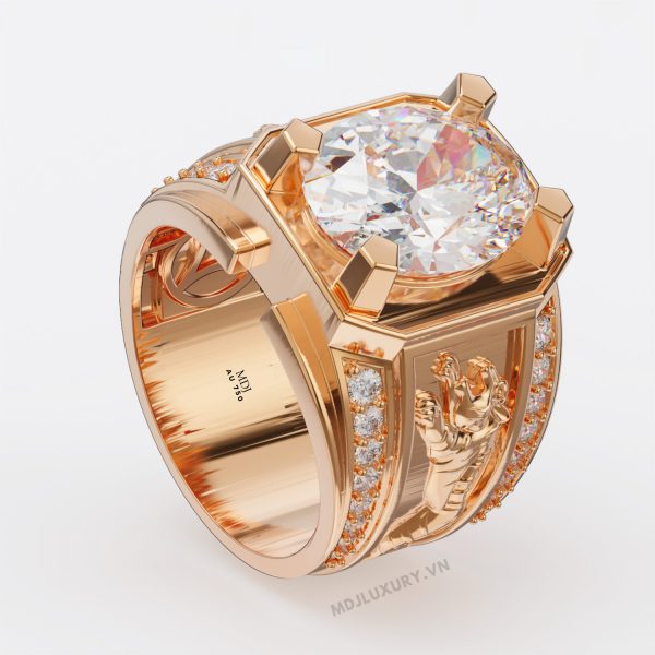 Nhẫn vàng nam Tuổi Dần NN182