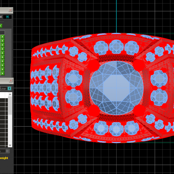 Nhẫn Nam Vàng Tây 18K MDJ Cao Cấp NN264