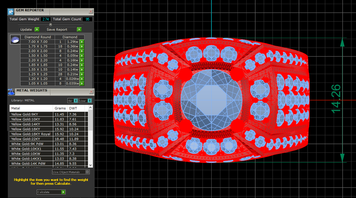 Nhẫn Nam Vàng Tây 18K MDJ Cao Cấp NN264