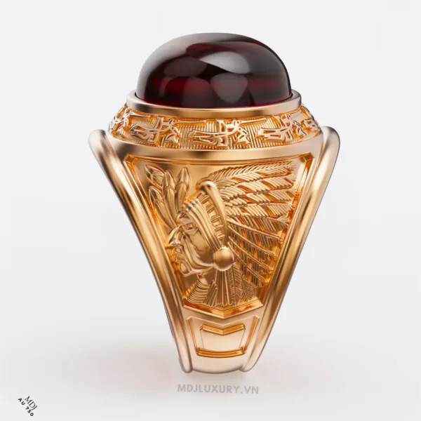 Nhẫn Mỹ Nam Vàng Tây 18K Cao Cấp – NN265