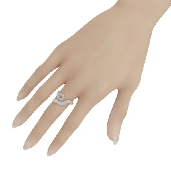 Nhẫn nữ vàng 18K tuổi tỵ MDJ NNU135
