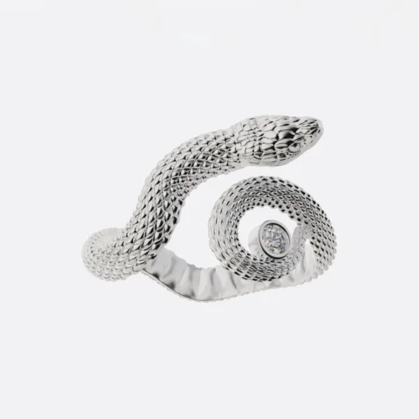 Nhẫn nữ vàng 18K tuổi tỵ MDJ NNU135