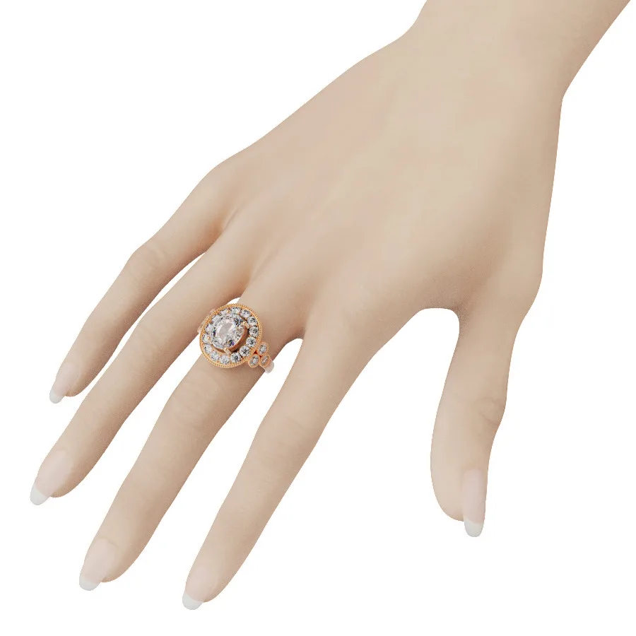 Nhẫn nữ Nhẫn cầu hôn NNU26