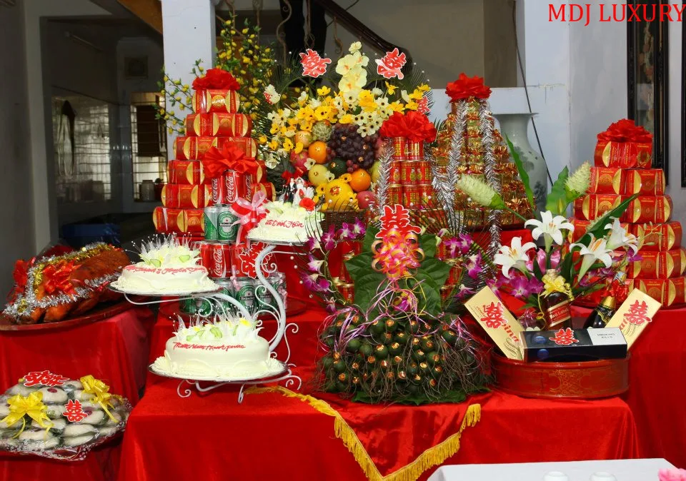 Chia lễ trong lễ đính hôn