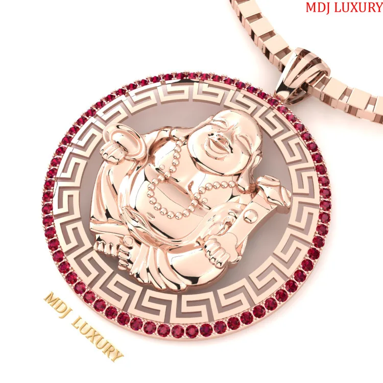 Mặt dây chuyền phật Di Lặc 18k MDC24