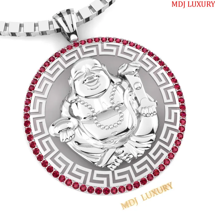 Mặt dây chuyền phật Di Lặc 18k MDC24