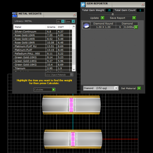 Nhẫn cưới vàng trắng đẹp MDJ NC121