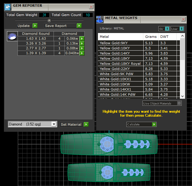 Nhẫn Cưới Vàng Tây MDJ 14K Cao cấp- NC23