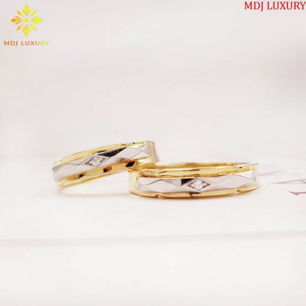 nhẫn cưới vàng đẹp NCK38