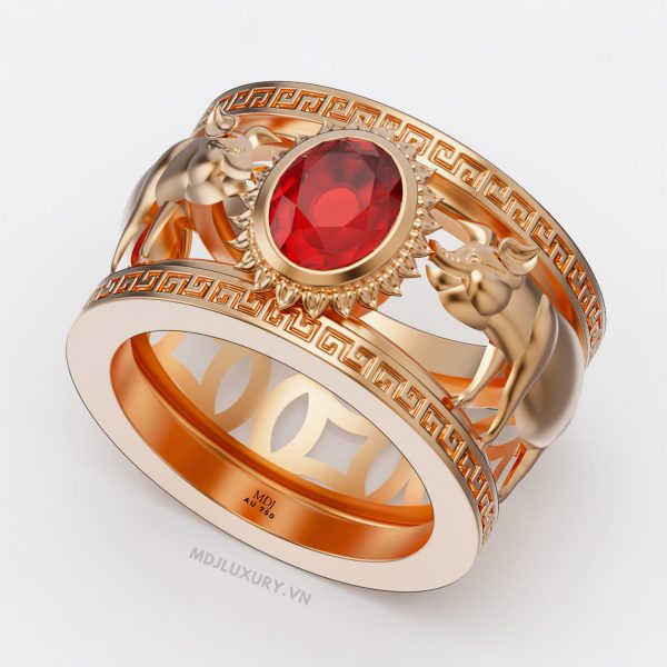 Nhẫn vàng nam tuổi Hợi NN174