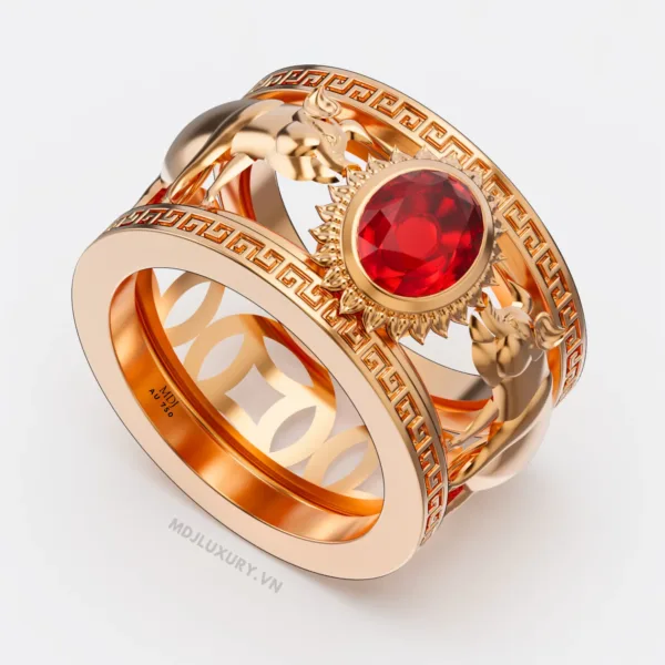 Nhẫn vàng nam tuổi Hợi NN174