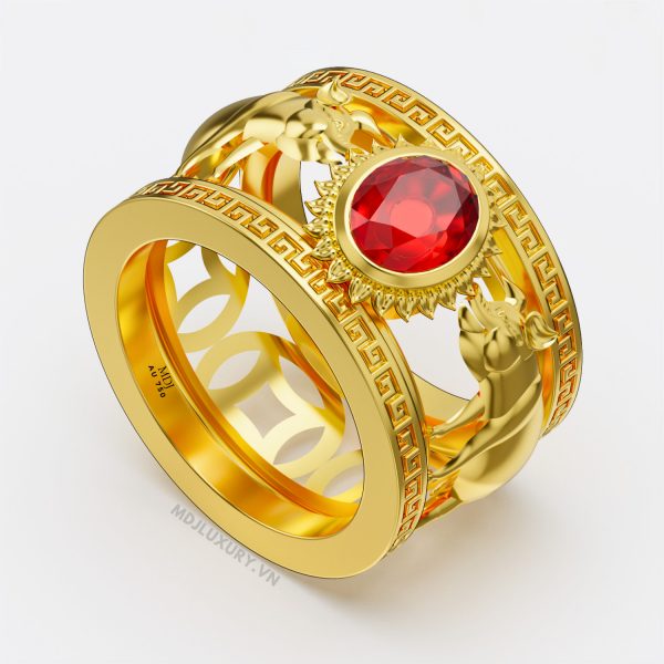 Nhẫn vàng nam tuổi Hợi NN174