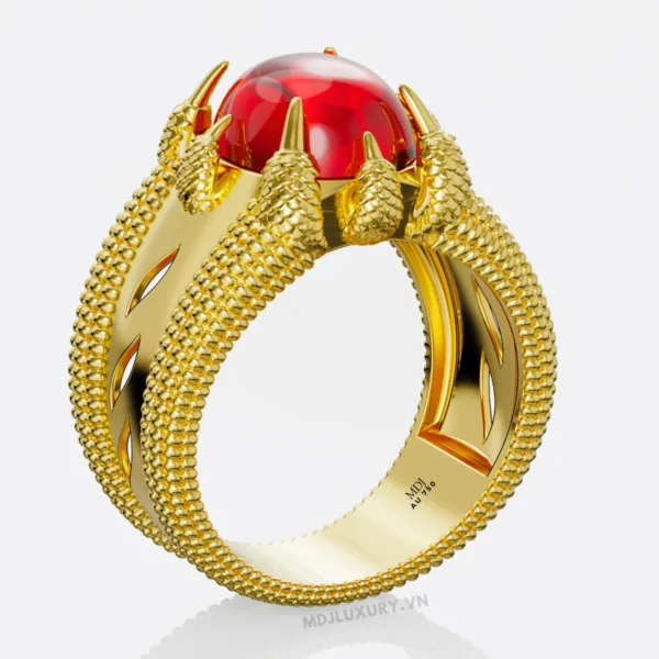 Nhẫn Nam Vàng Tây 18K Móng Rồng – NN266