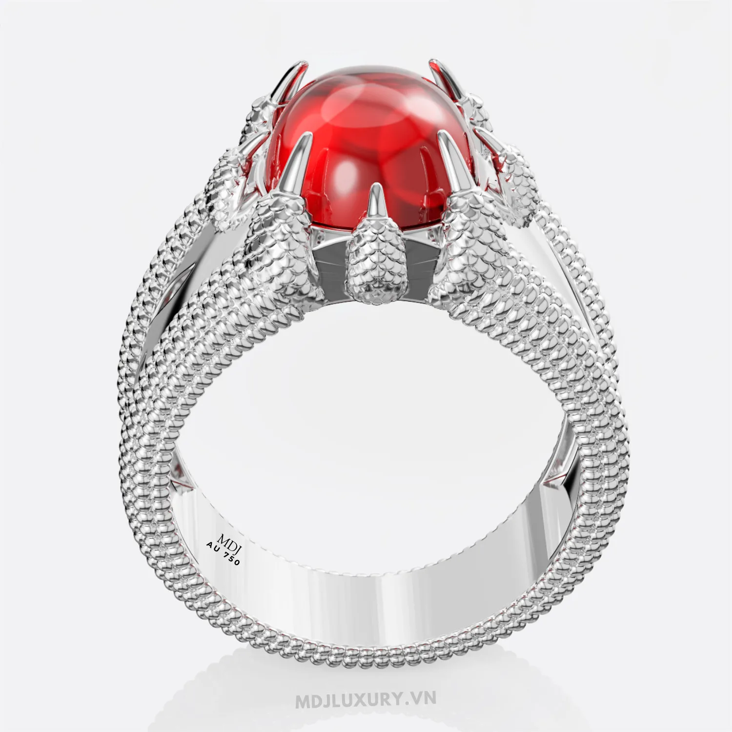 Nhẫn Nam Vàng Tây 18K Móng Rồng – NN266
