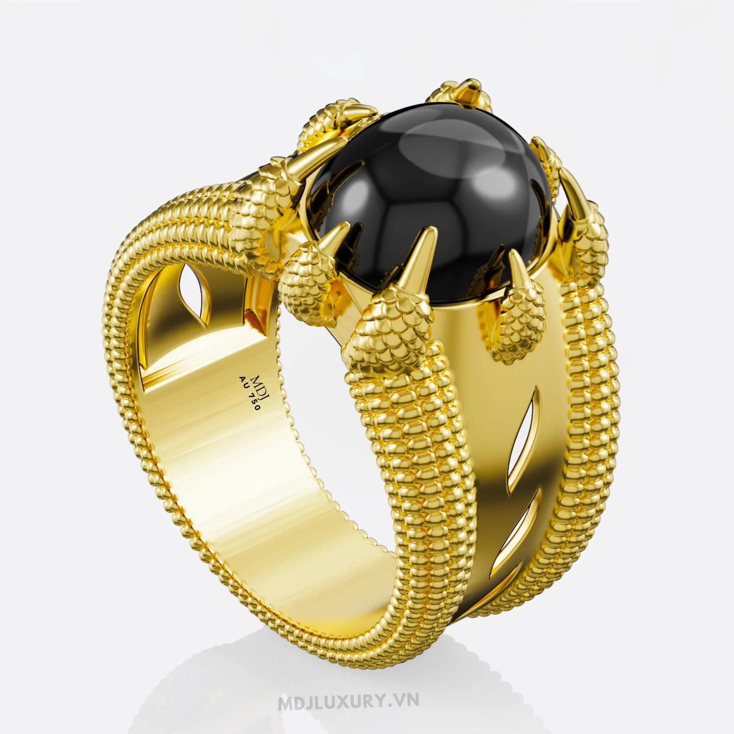 Nhẫn Nam Vàng Tây 18K Móng Rồng – NN266